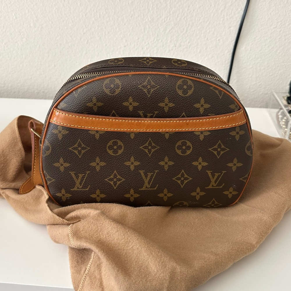 Louis Vuitton Monogram Canvas Crossbody Bag in Brown and Tan